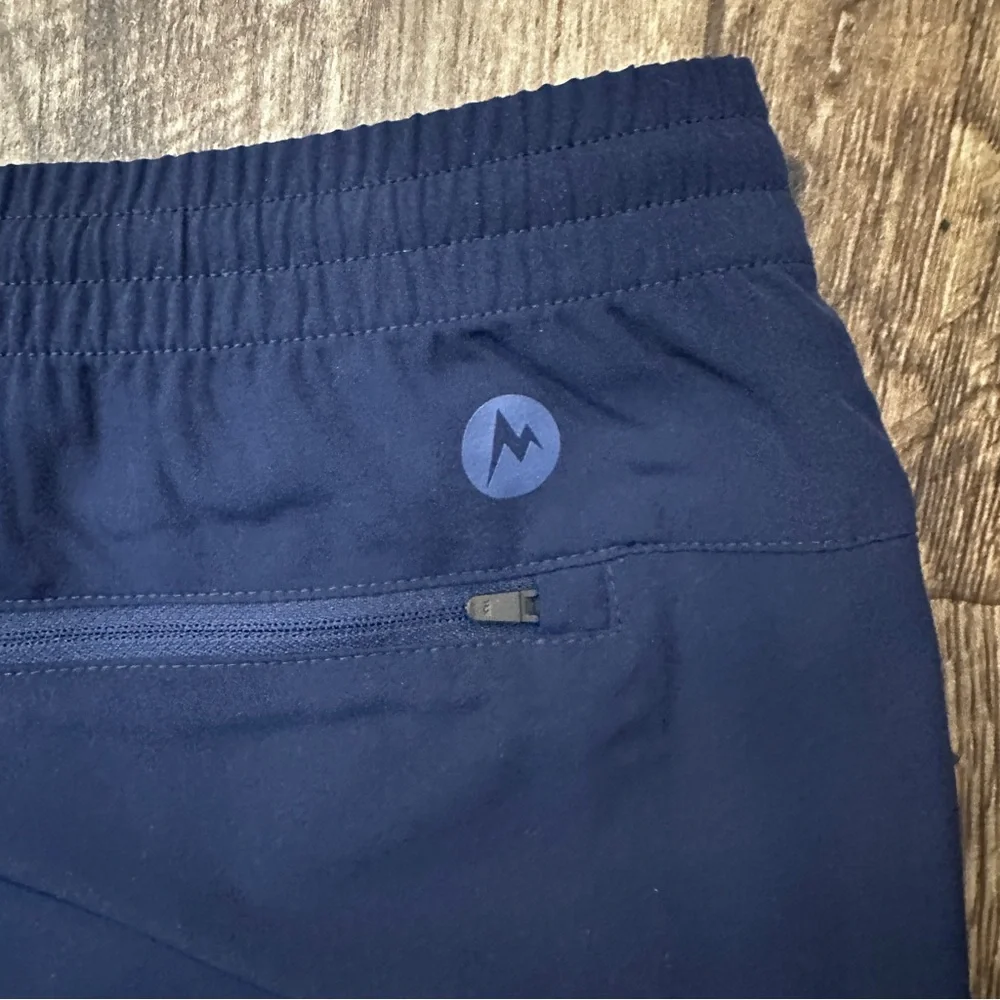 Marmot Athletic Shorts Mens Size XXL Navy Blue